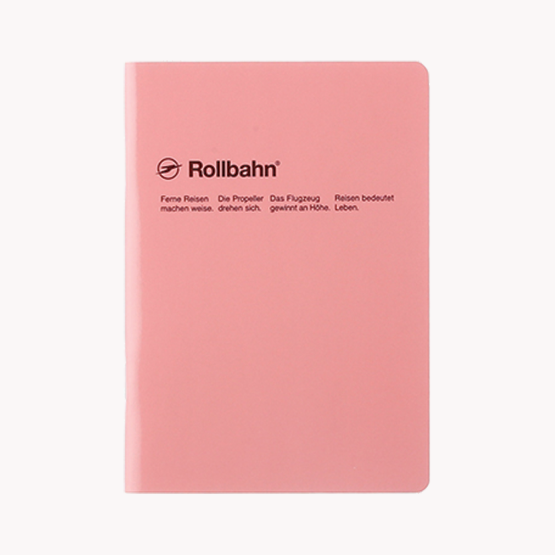 Rollbahn Notebook B6 Light Pink