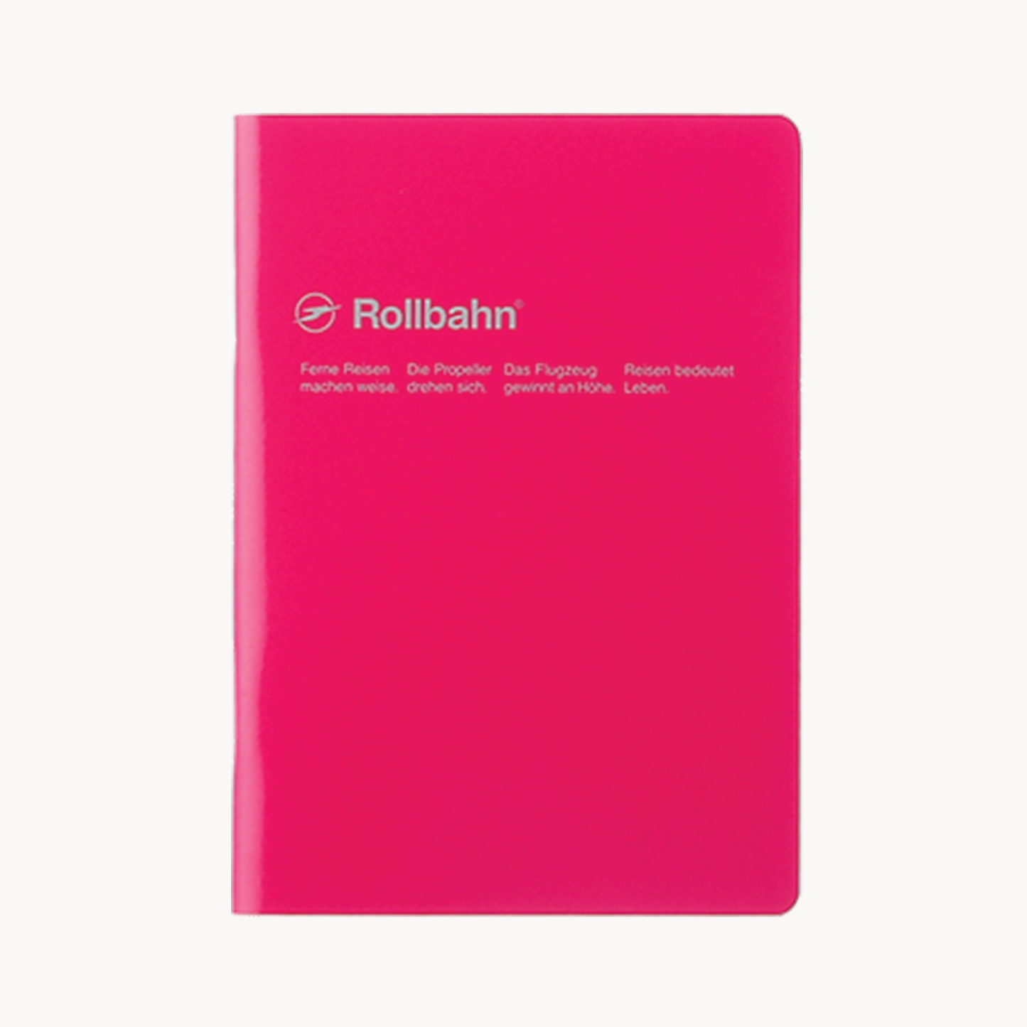 Rollbahn Notebook B6 Rose