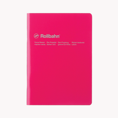 Rollbahn Notebook B6 Rose