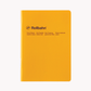 Rollbahn Notebook B6 Yellow