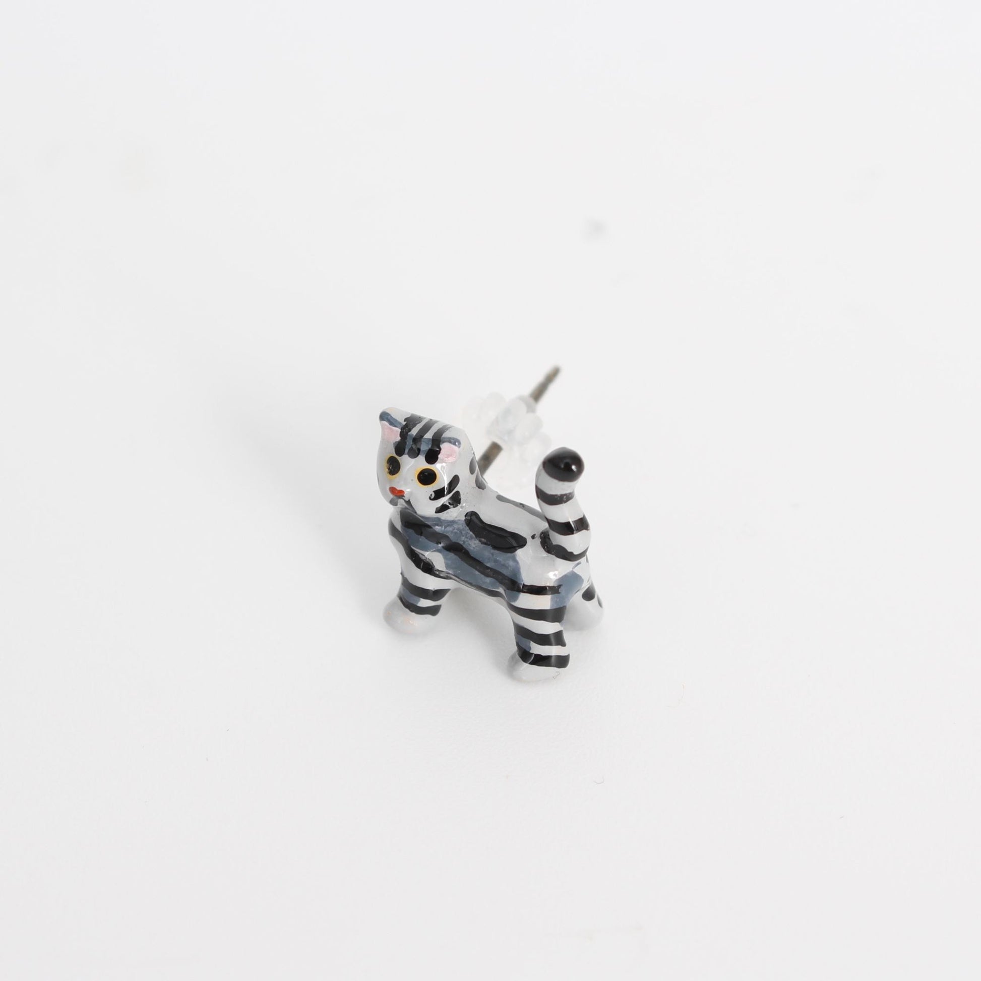 Earrings Tiny Cat American Shorthair