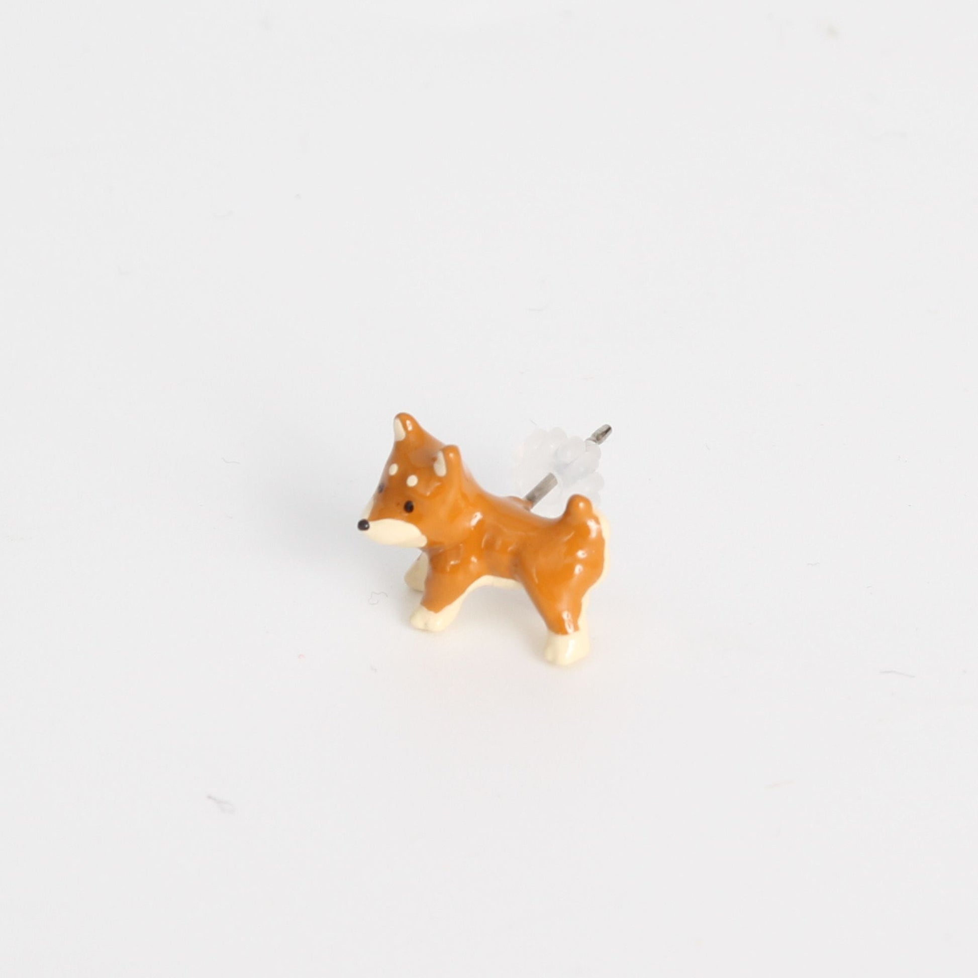 Earrings Tiny Dog Shiba