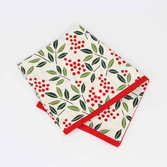 Large Furoshiki - Nandina Domestica