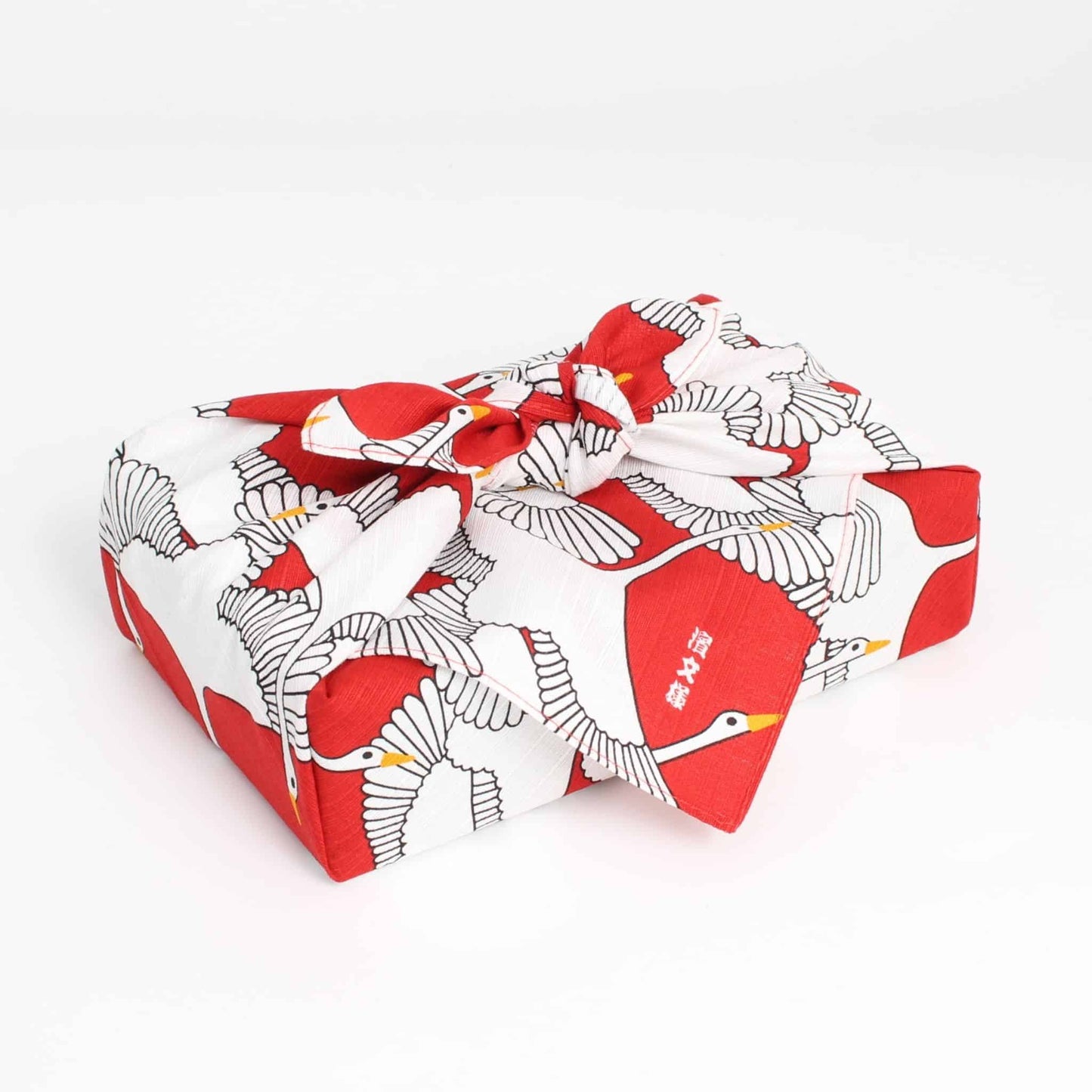 Small Furoshiki - Celebrated Crane Red
