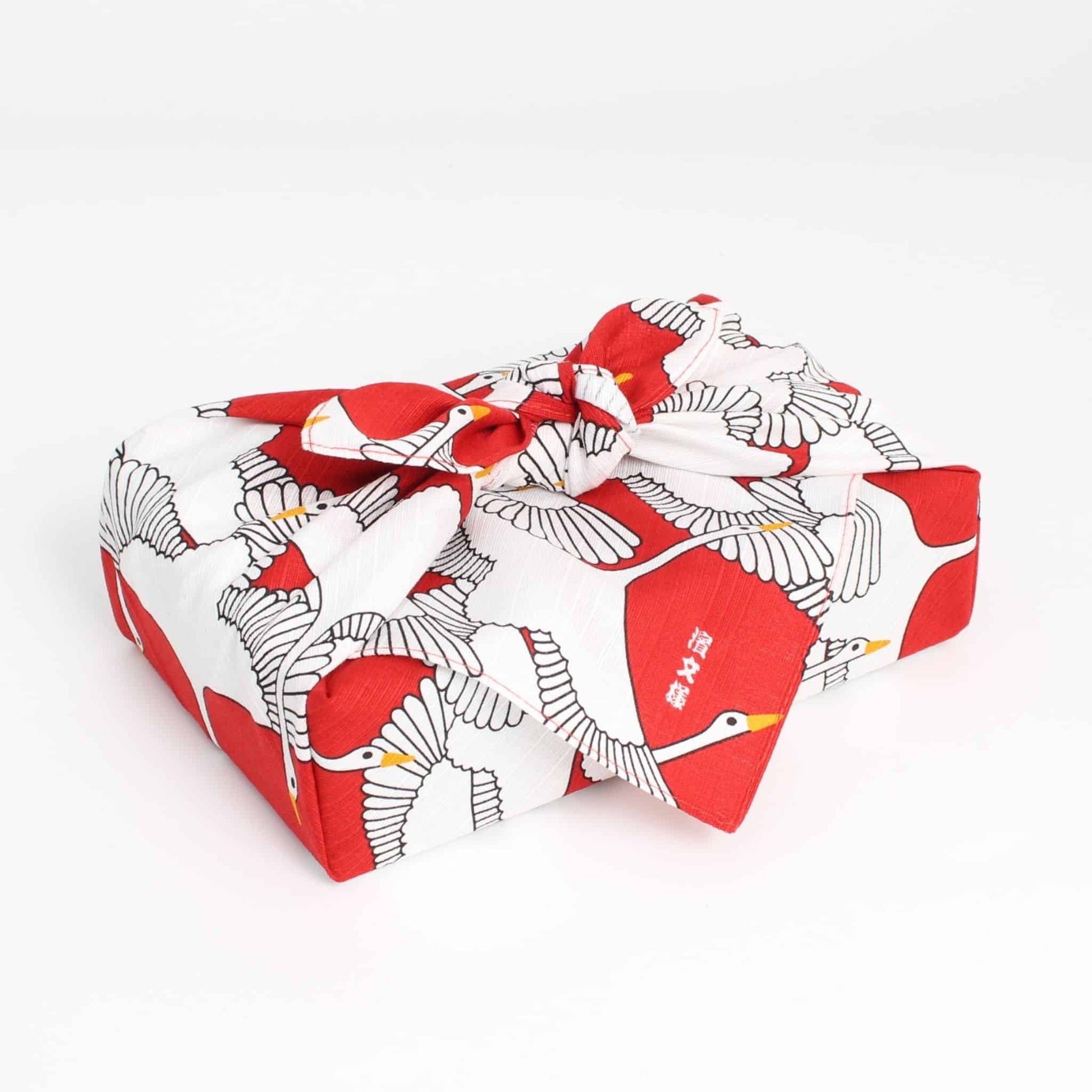 Small Furoshiki - Celebrated Crane Red