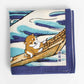 Small Furoshiki - Hokusai Mameshiba and Wave