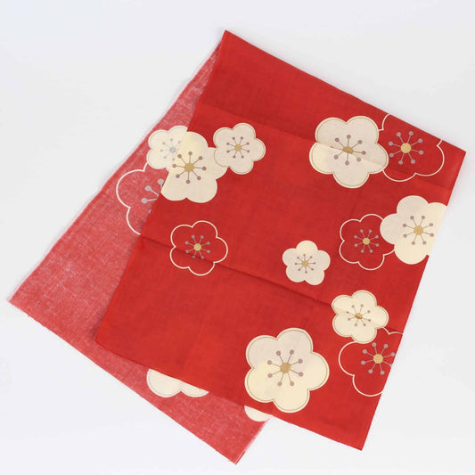 Tenugui Towel - Plum Blossoms