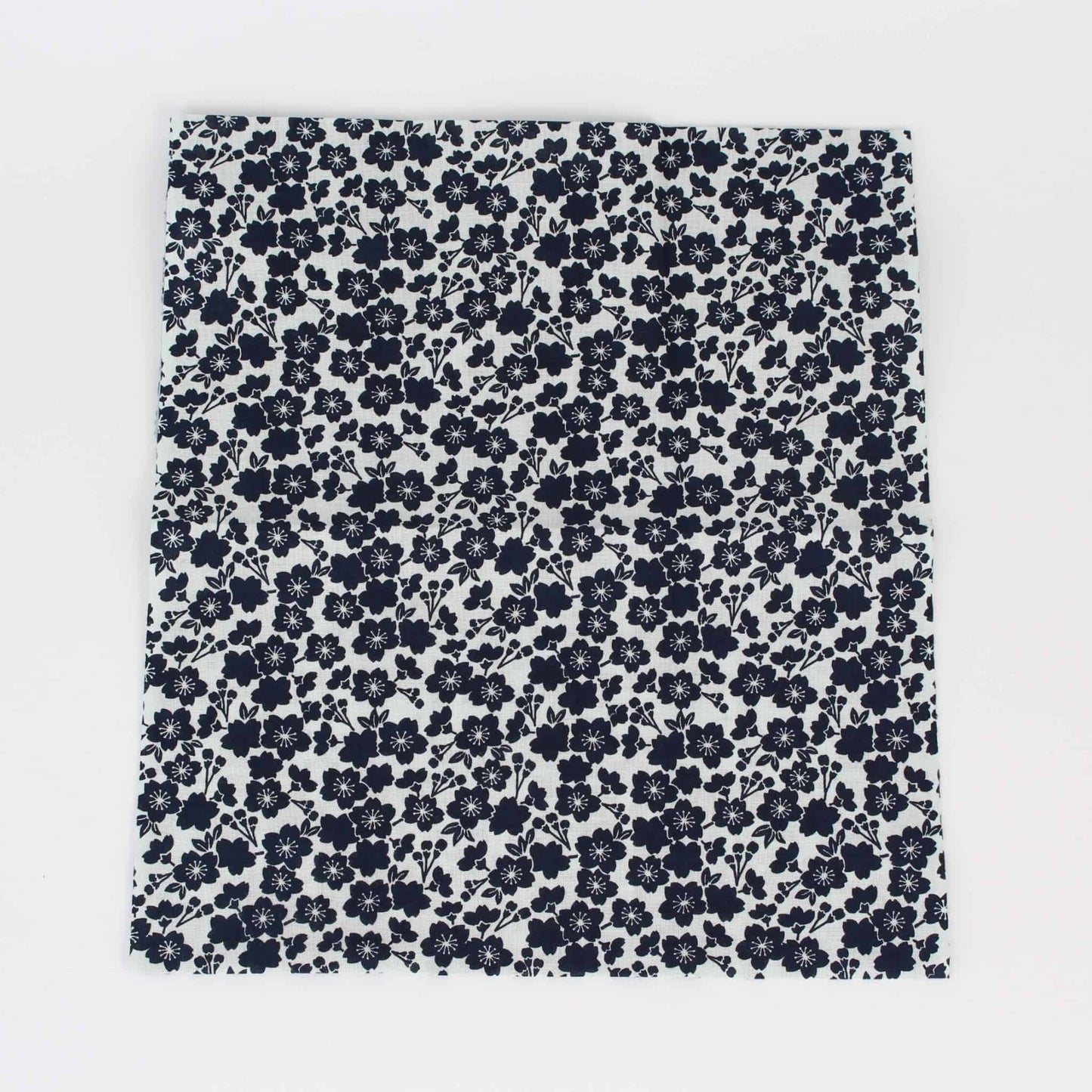 Tenugui Towel - Cherry Blossoms Black