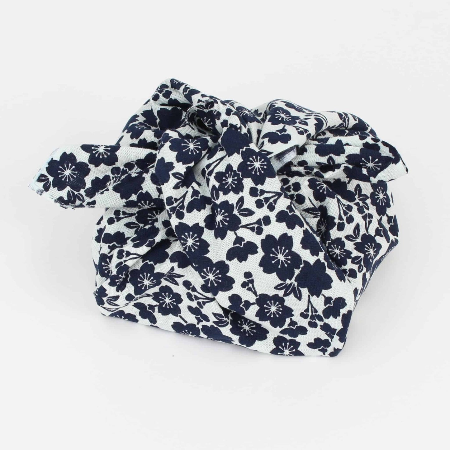 Tenugui Towel - Cherry Blossoms Black