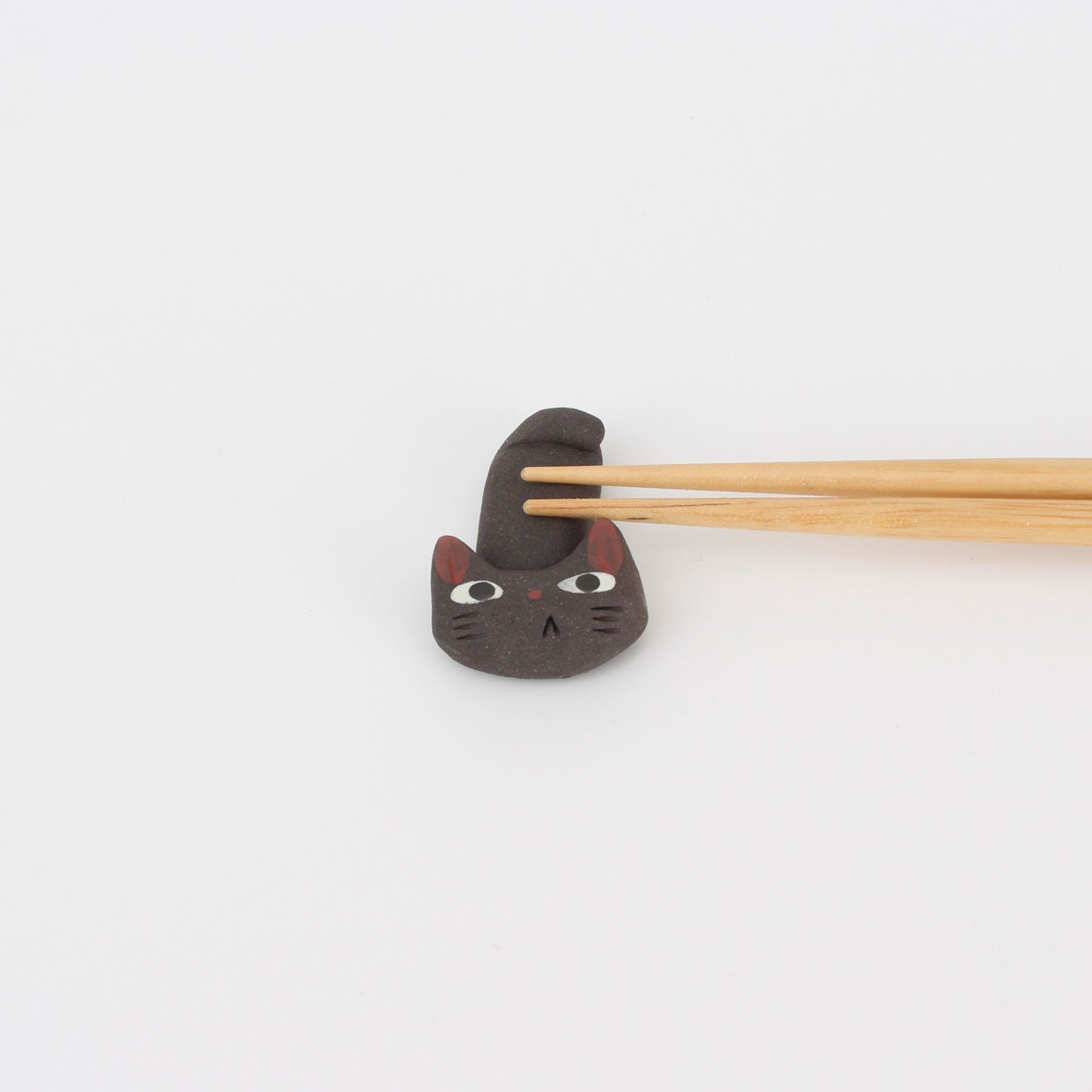 Chopstick Holder - Black Cat