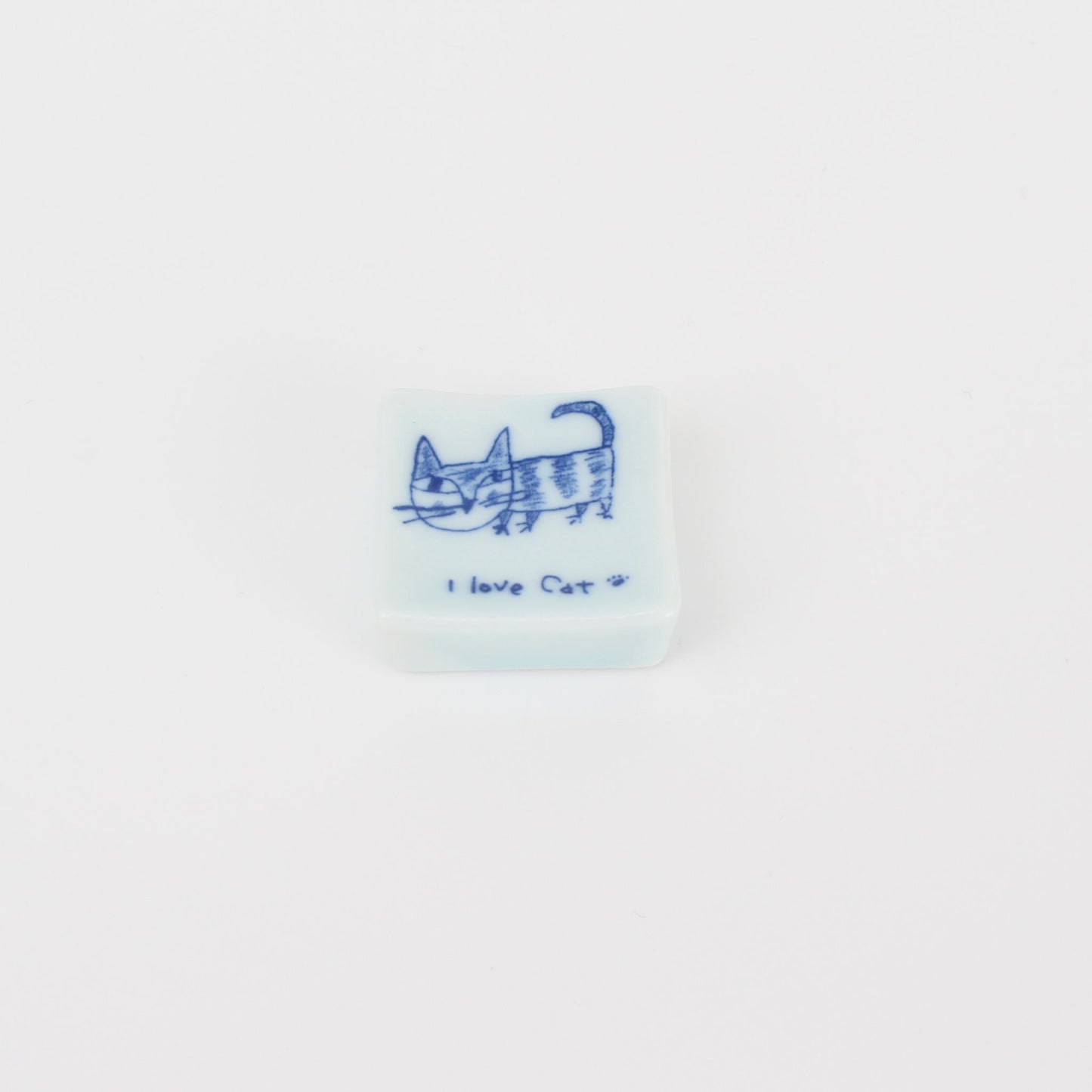 Chopstick Holder - I Love Cats
