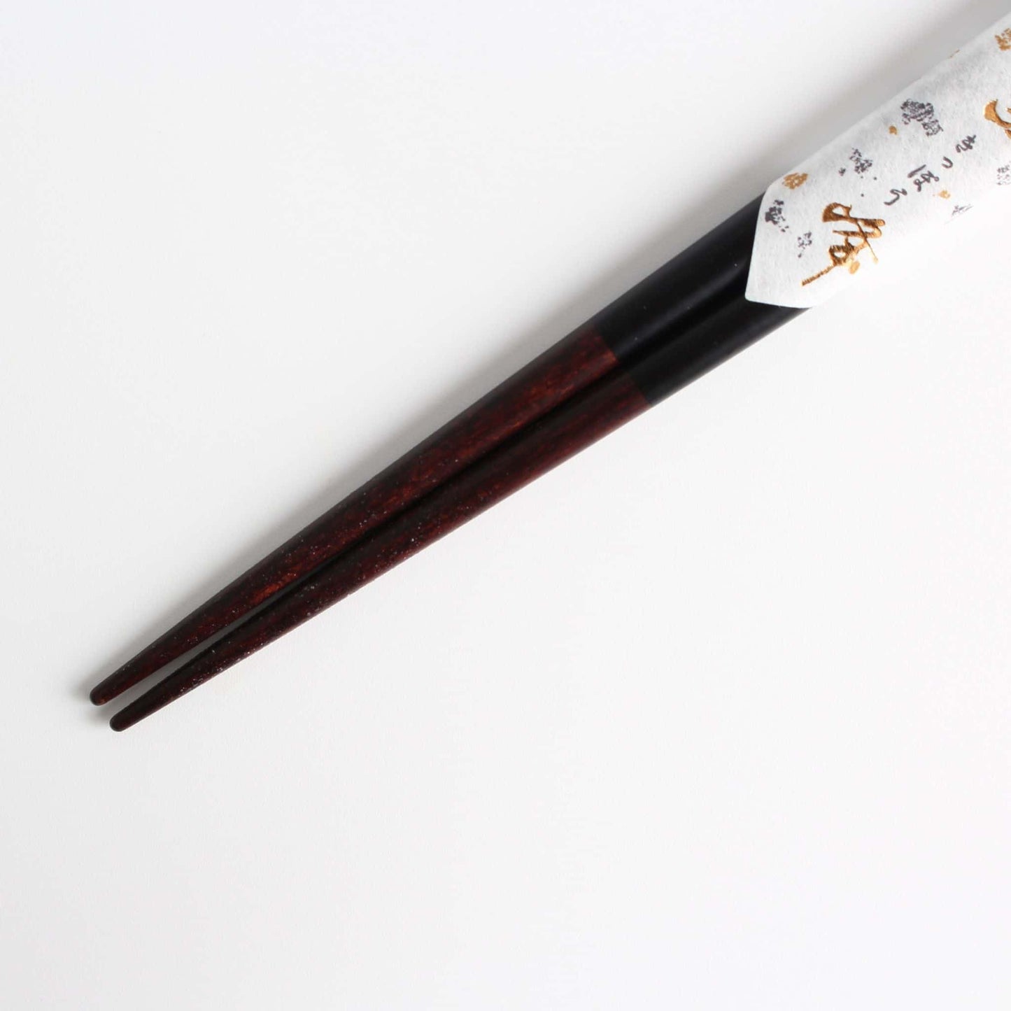 Urushi Lacquer Chopsticks - Meoto Crane Black