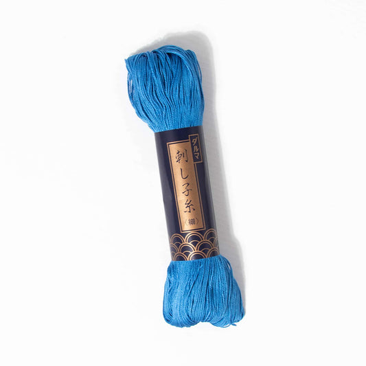Sashiko Thread - #17 Medium Blue Thick