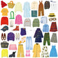 Haco Stickers - Fashion