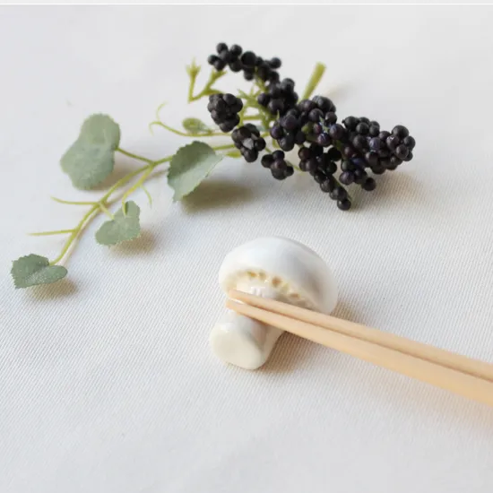 Chopstick Holder - Mushroom White Button