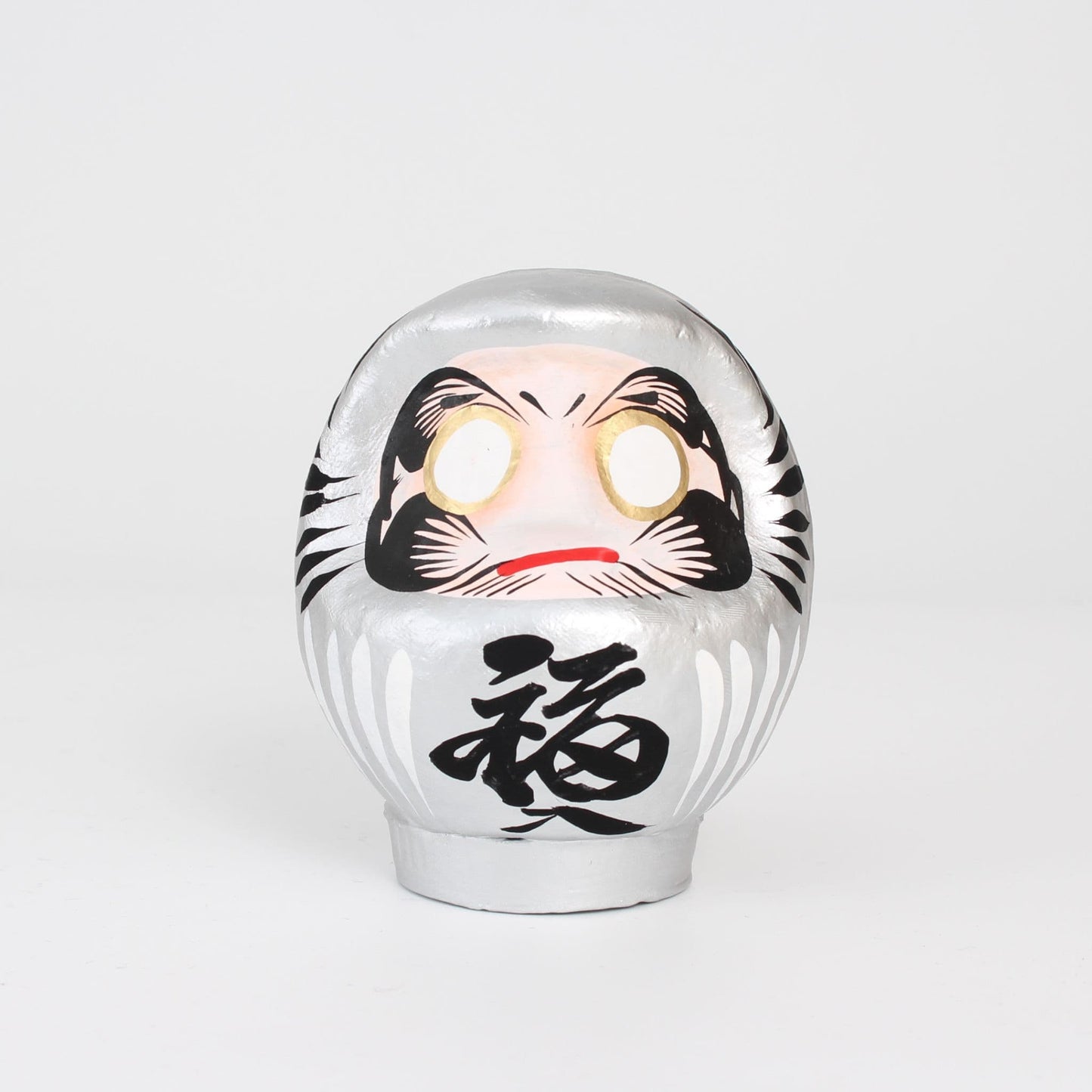 Daruma 9cm - Silver