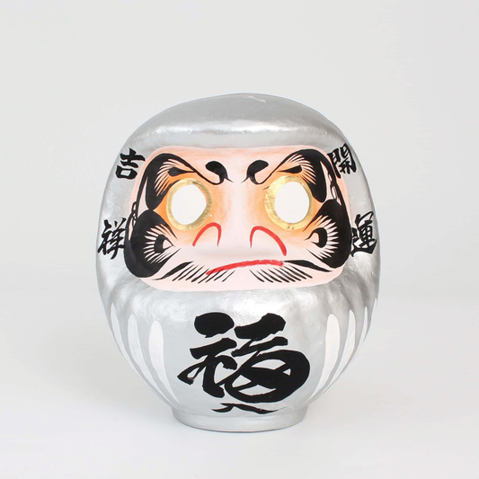 Daruma 15cm - Silver