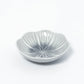 Small Plate Flower Grey