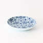 Small Plate Indigo Cherry Blossoms