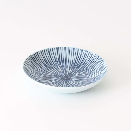 Small Plate Indigo Tokusa