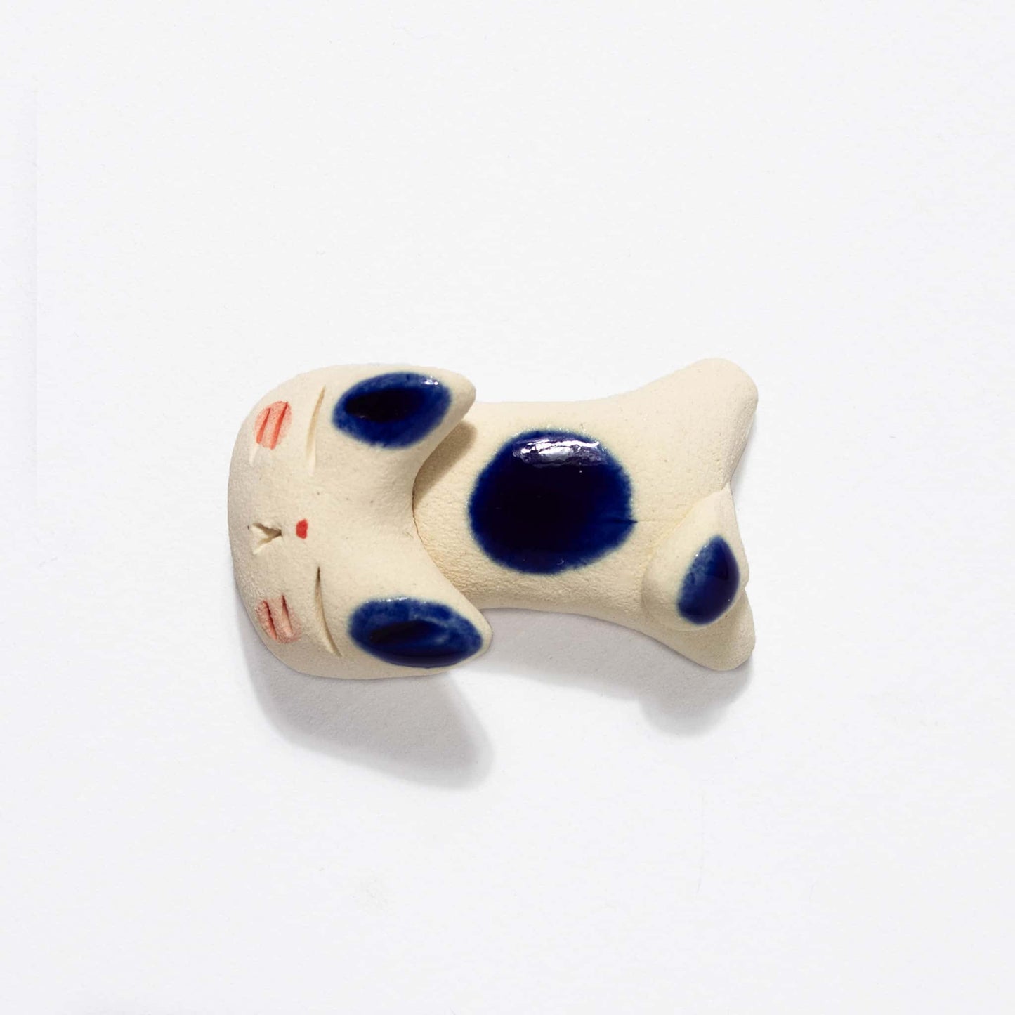 Chopstick Holder - Sleeping Cat Blue