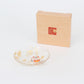 Glass Small Plate - Beckoning Cat