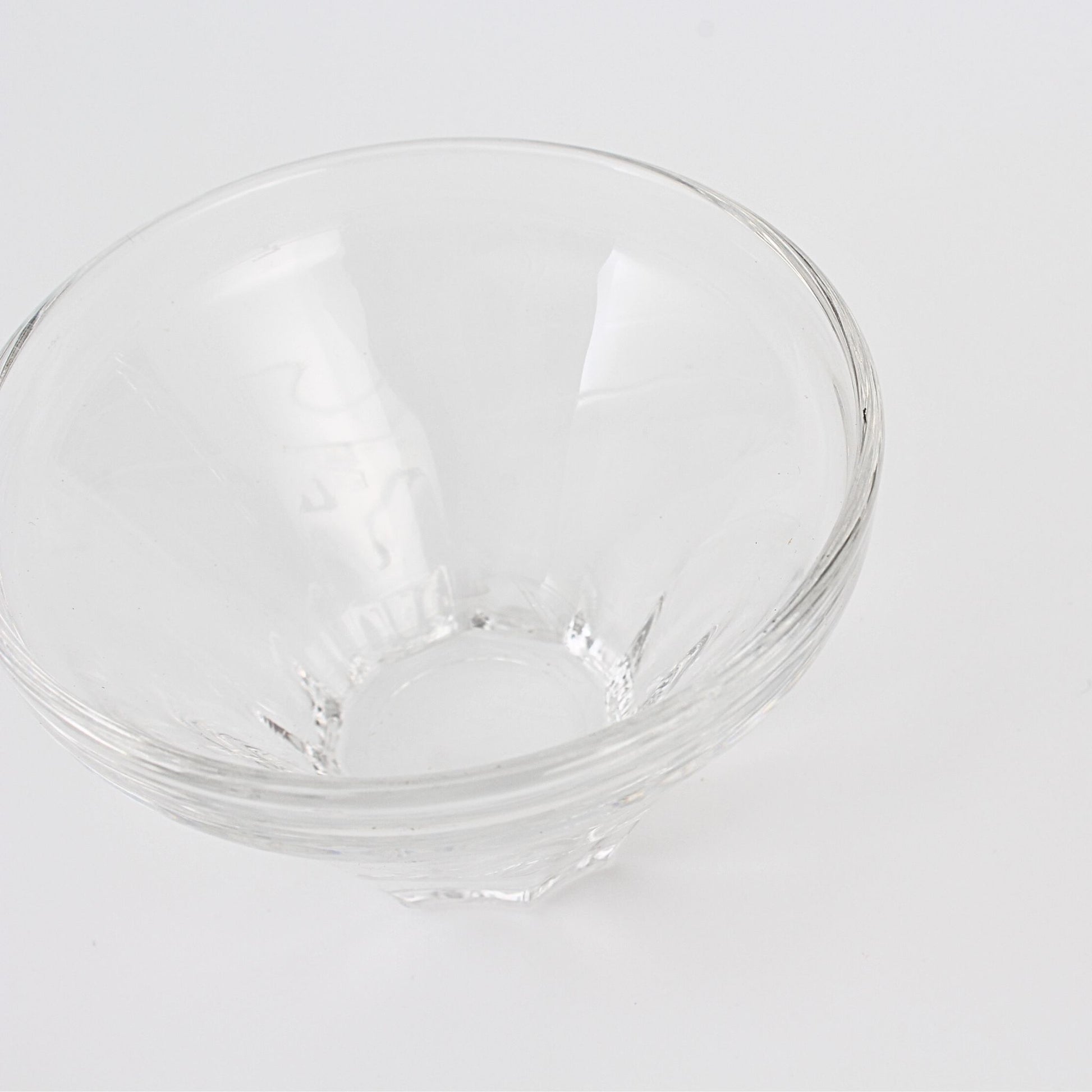 Mt Fuji Reflected Glass Sake Cup Clear