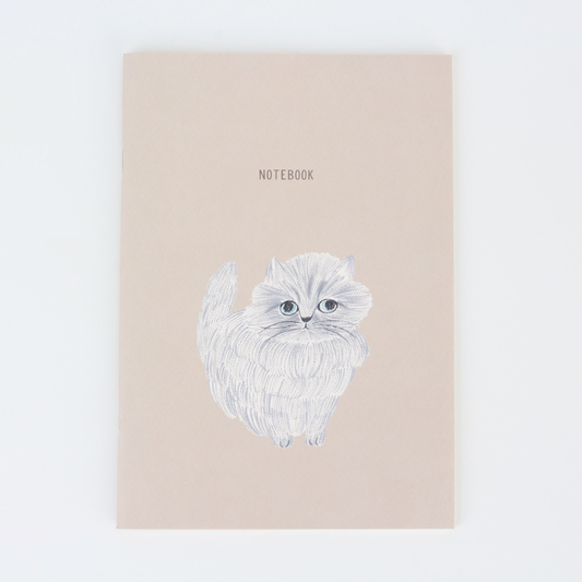 Notebook A5 - Cat Beige