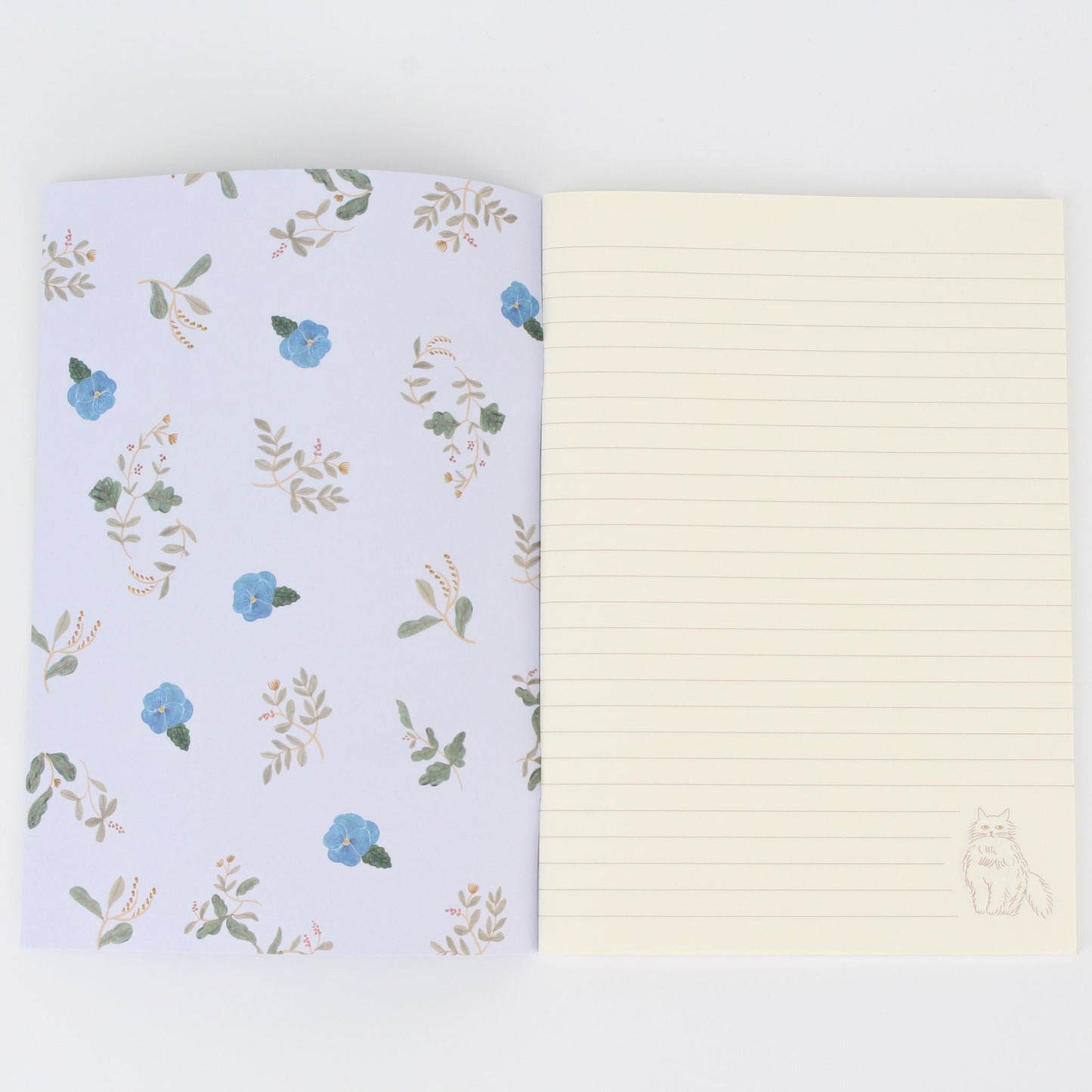 Notebook A5 - Cat Purple