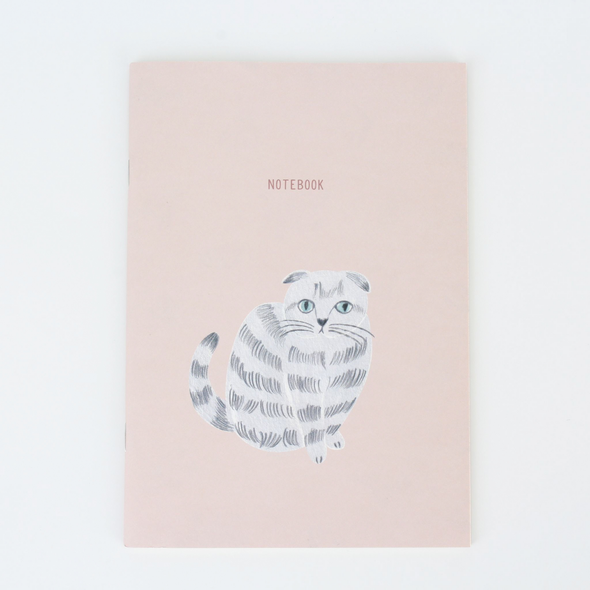 Notebook A5 - Cat Pink
