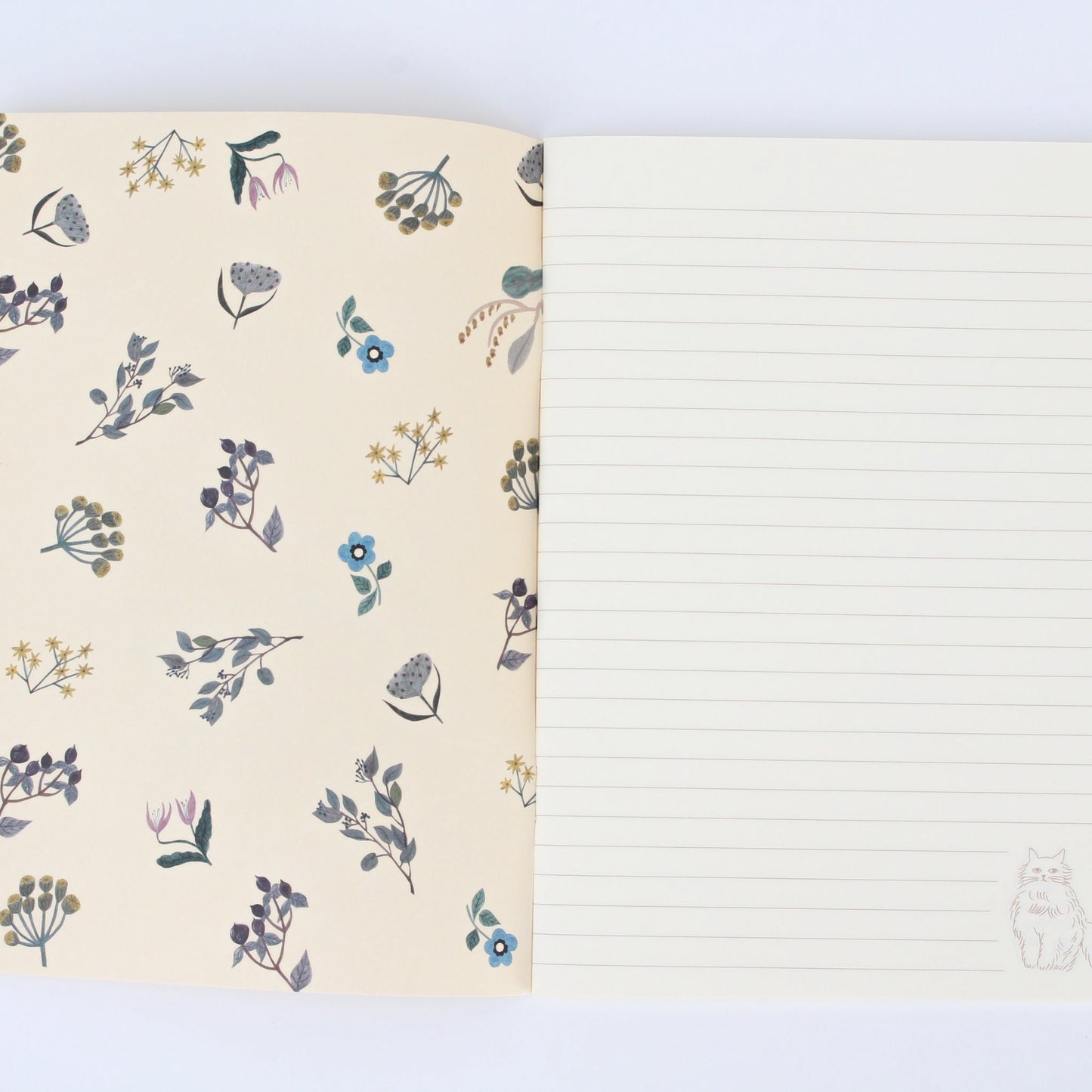 Notebook A5 - Cat Cream