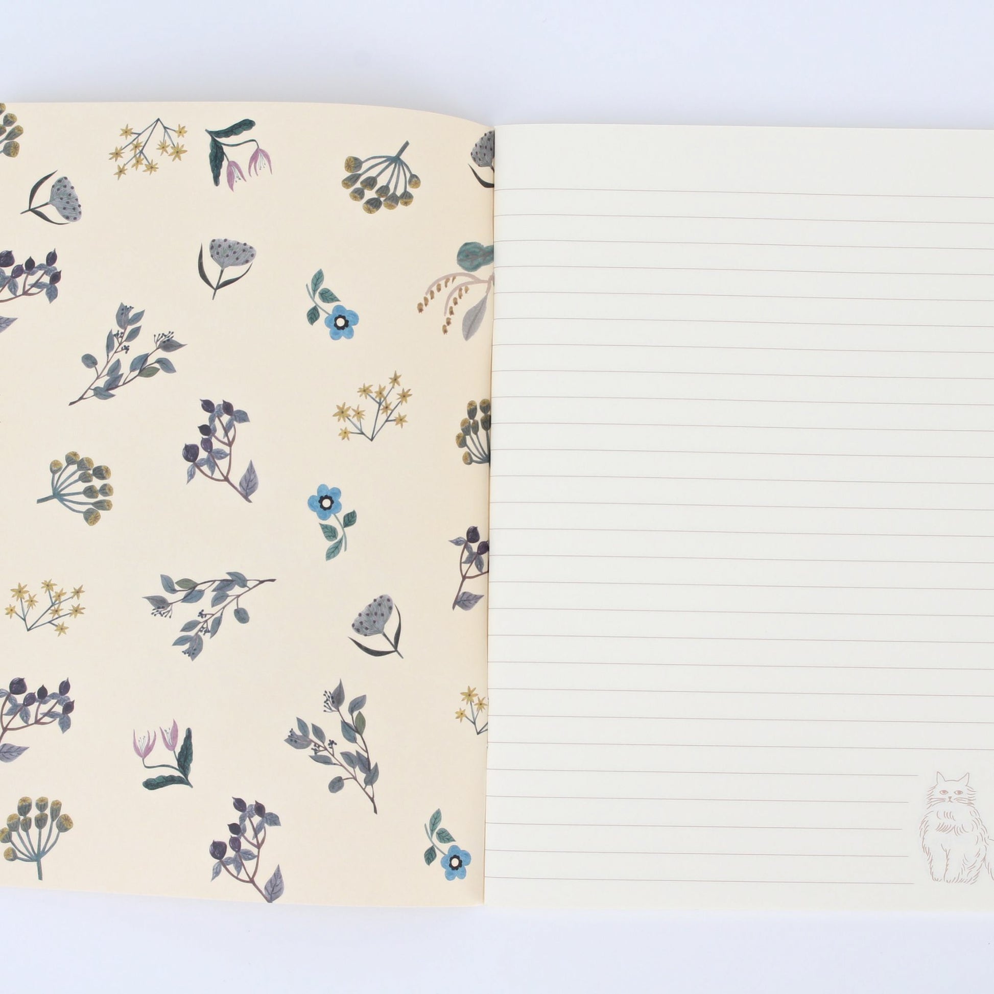 Notebook A5 - Cat Cream