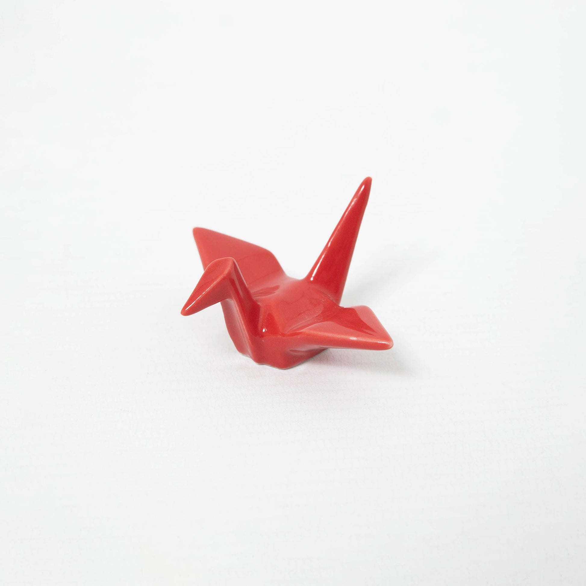 Chopstick Holder - Crane Red