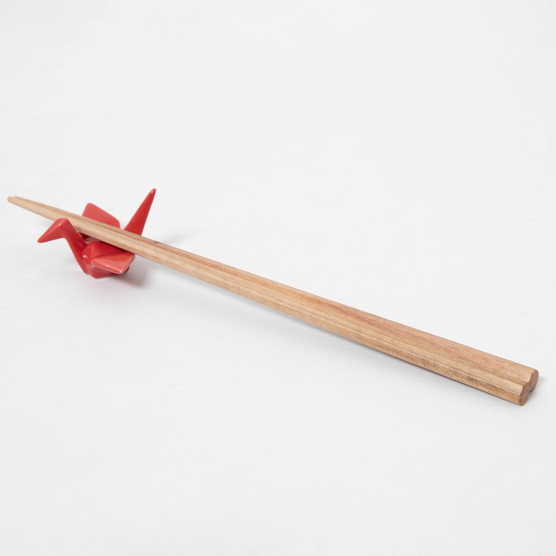 Chopstick Holder - Crane Red