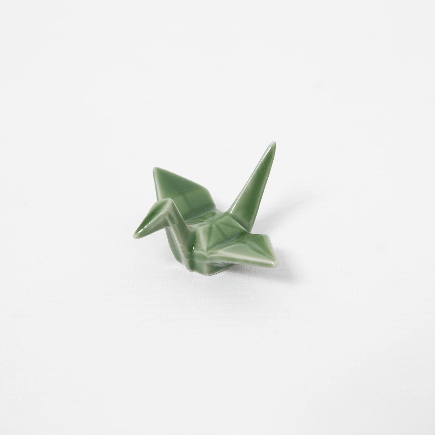 Chopstick Holder - Crane Green
