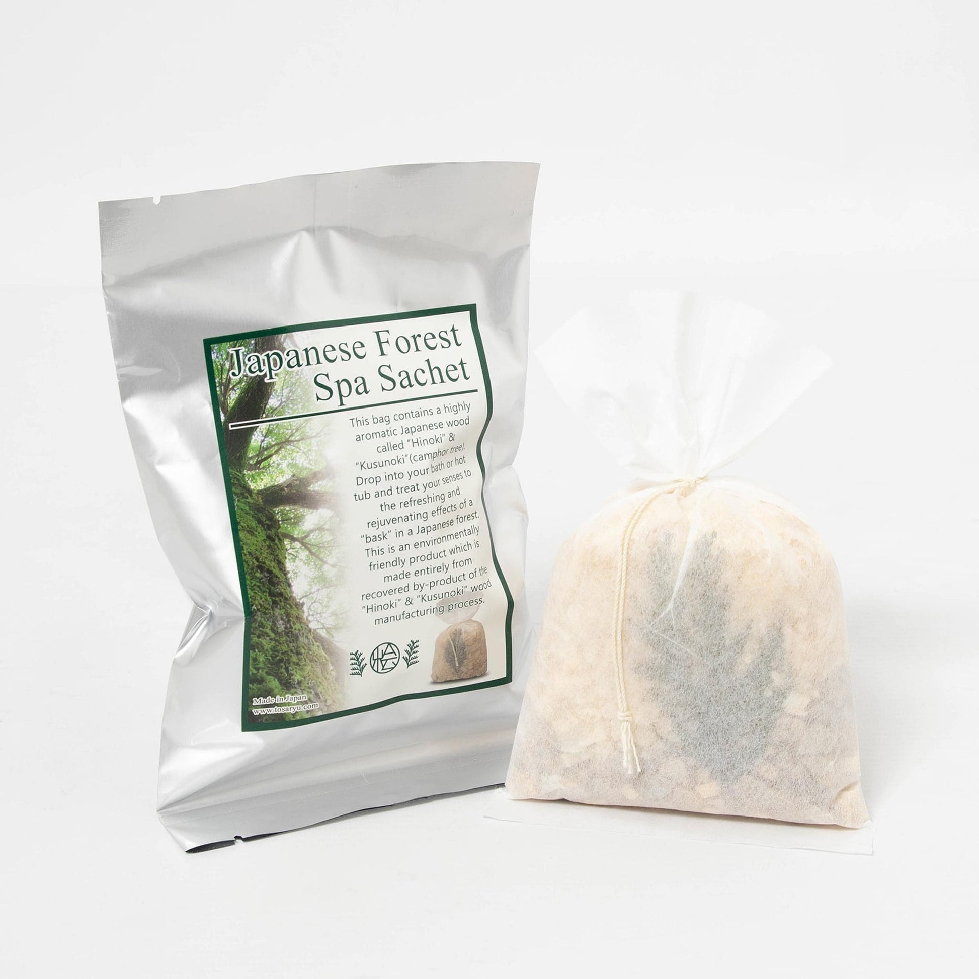 Japanese Hinoki and Kusunoki Aroma Bath Sachet