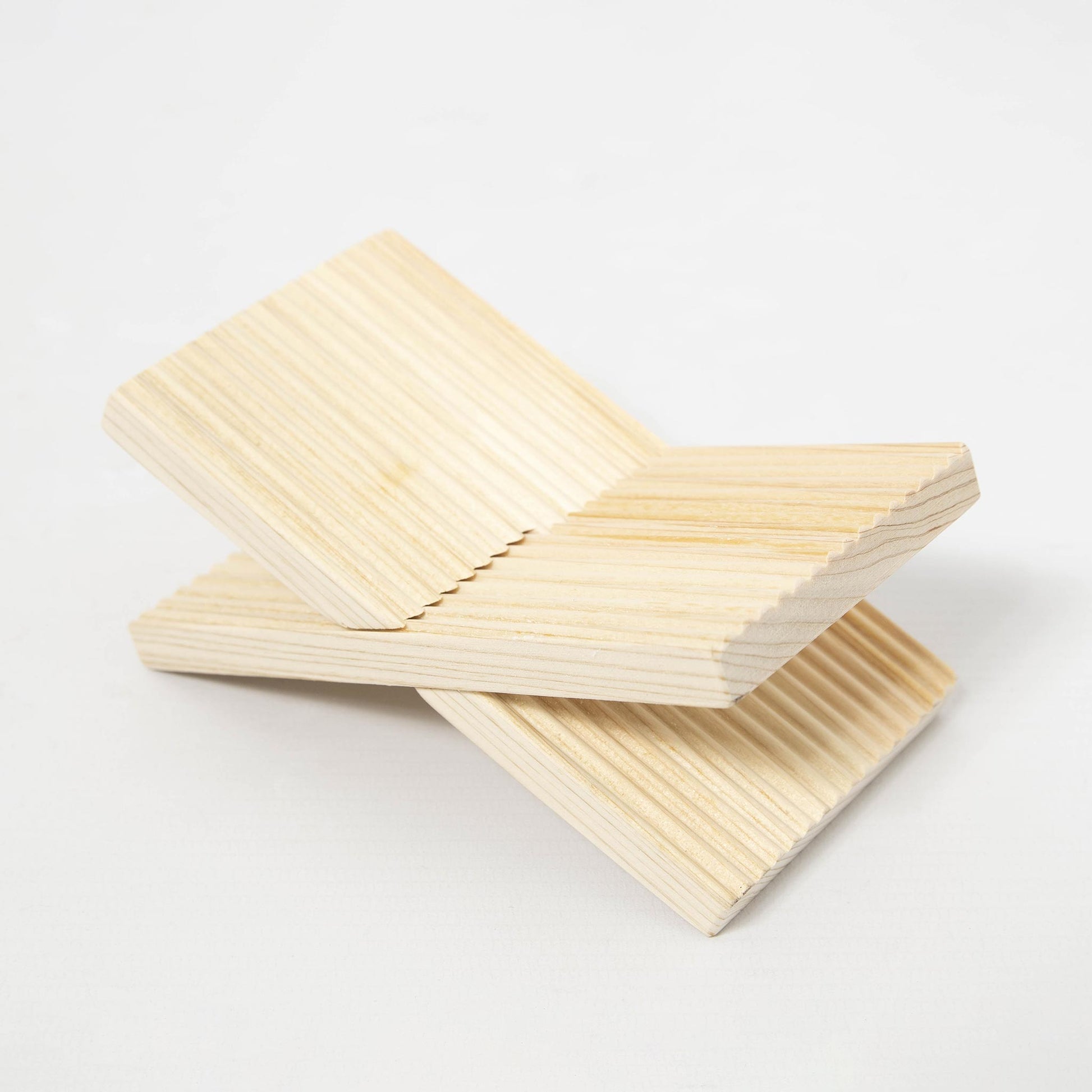 Japanese Hinoki Cypress Wood Soap Dish