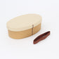 Magewappa Oval Bento Box Large - Ivory