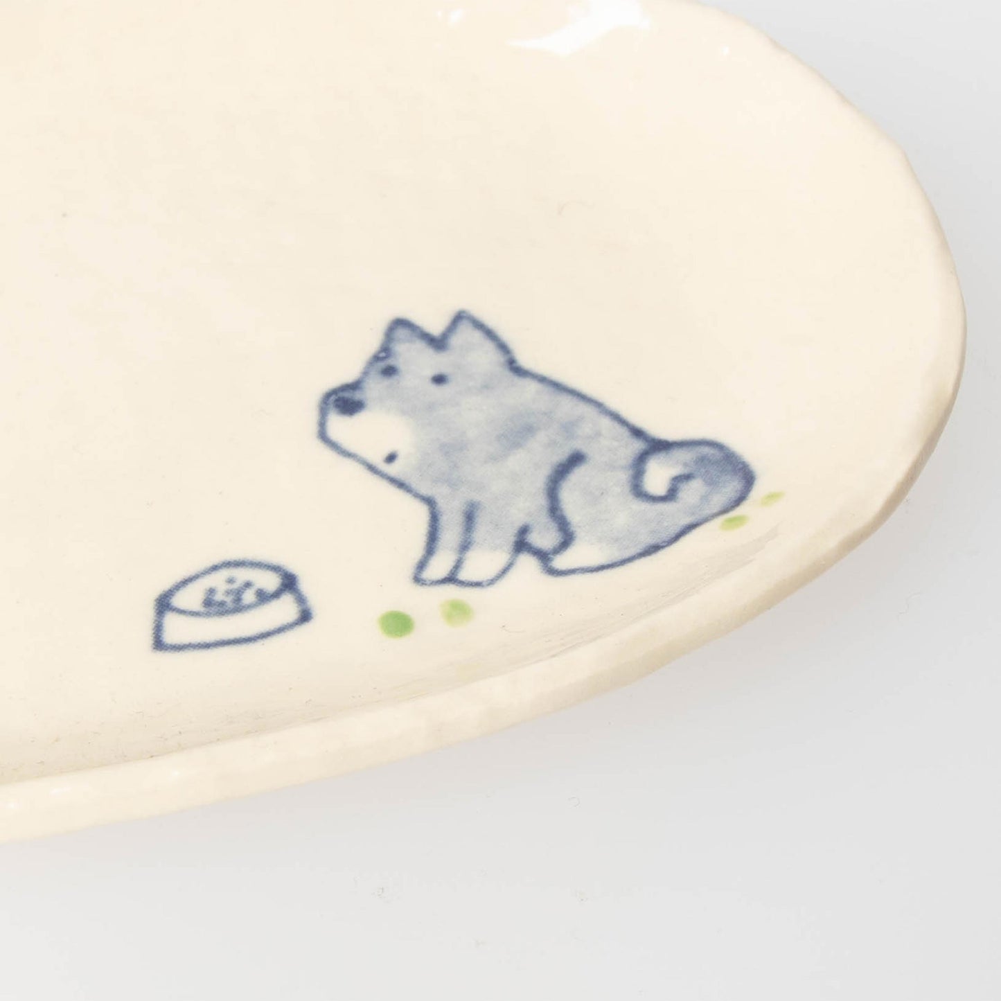 Small Plate - Black Shiba