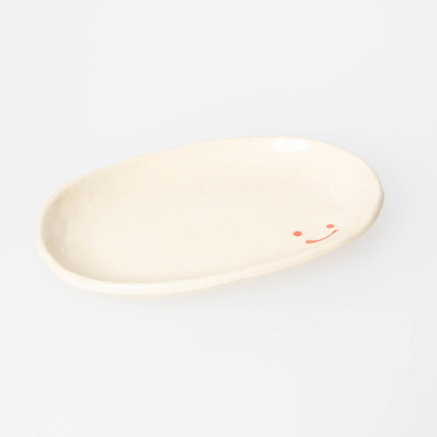 Small Plate - Smile - Red