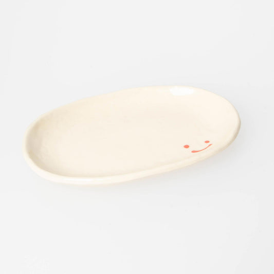 Small Plate - Smile - Red