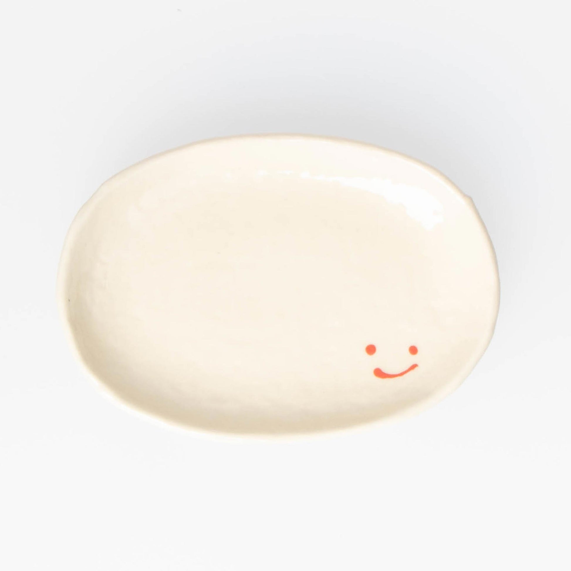 Small Plate - Smile - Red