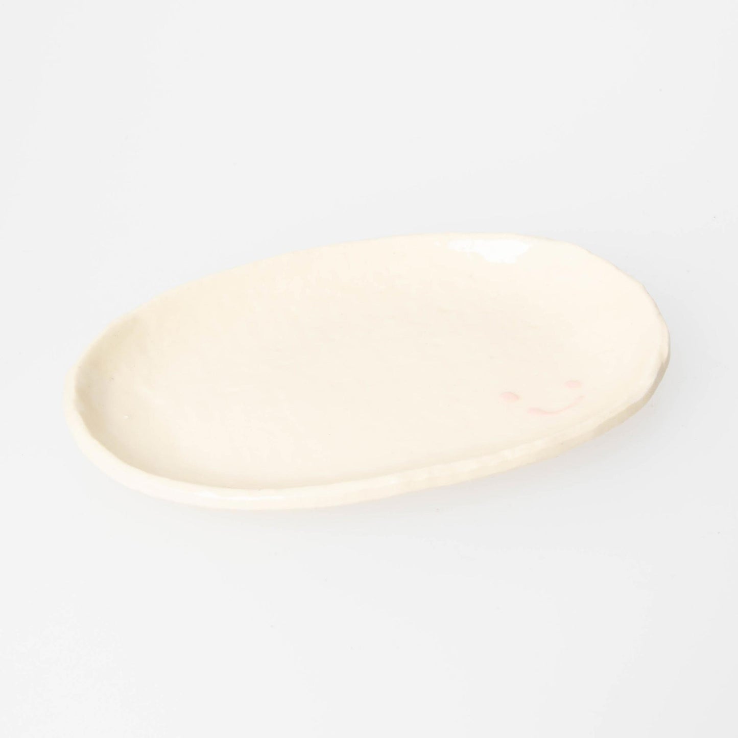 Small Plate  Smile - Pink