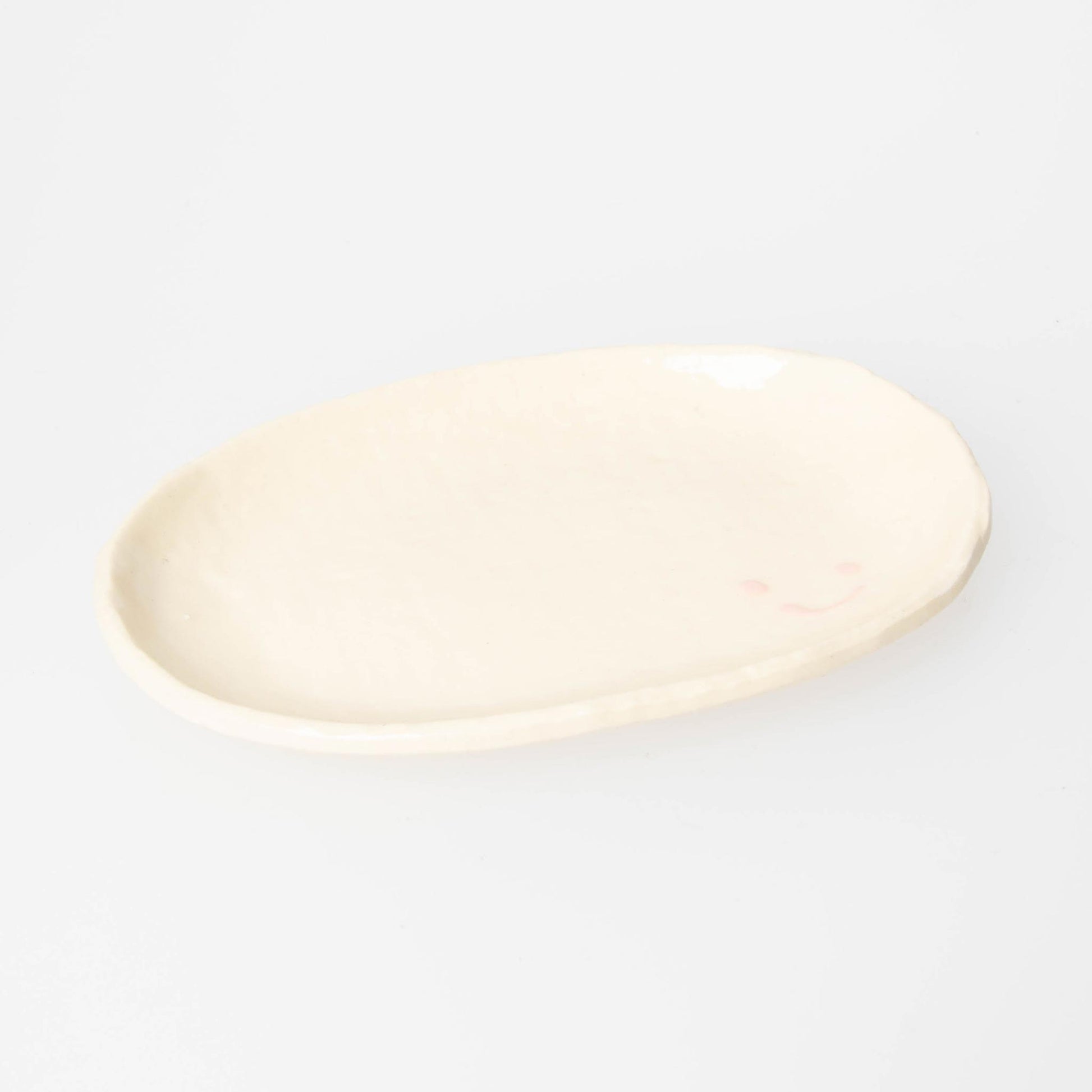 Small Plate  Smile - Pink