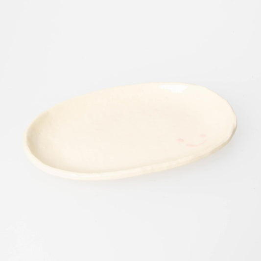 Small Plate  Smile - Pink