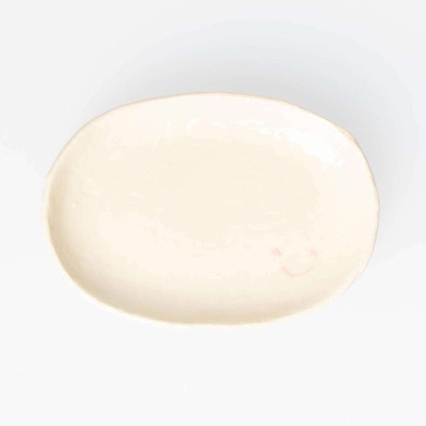 Small Plate  Smile - Pink