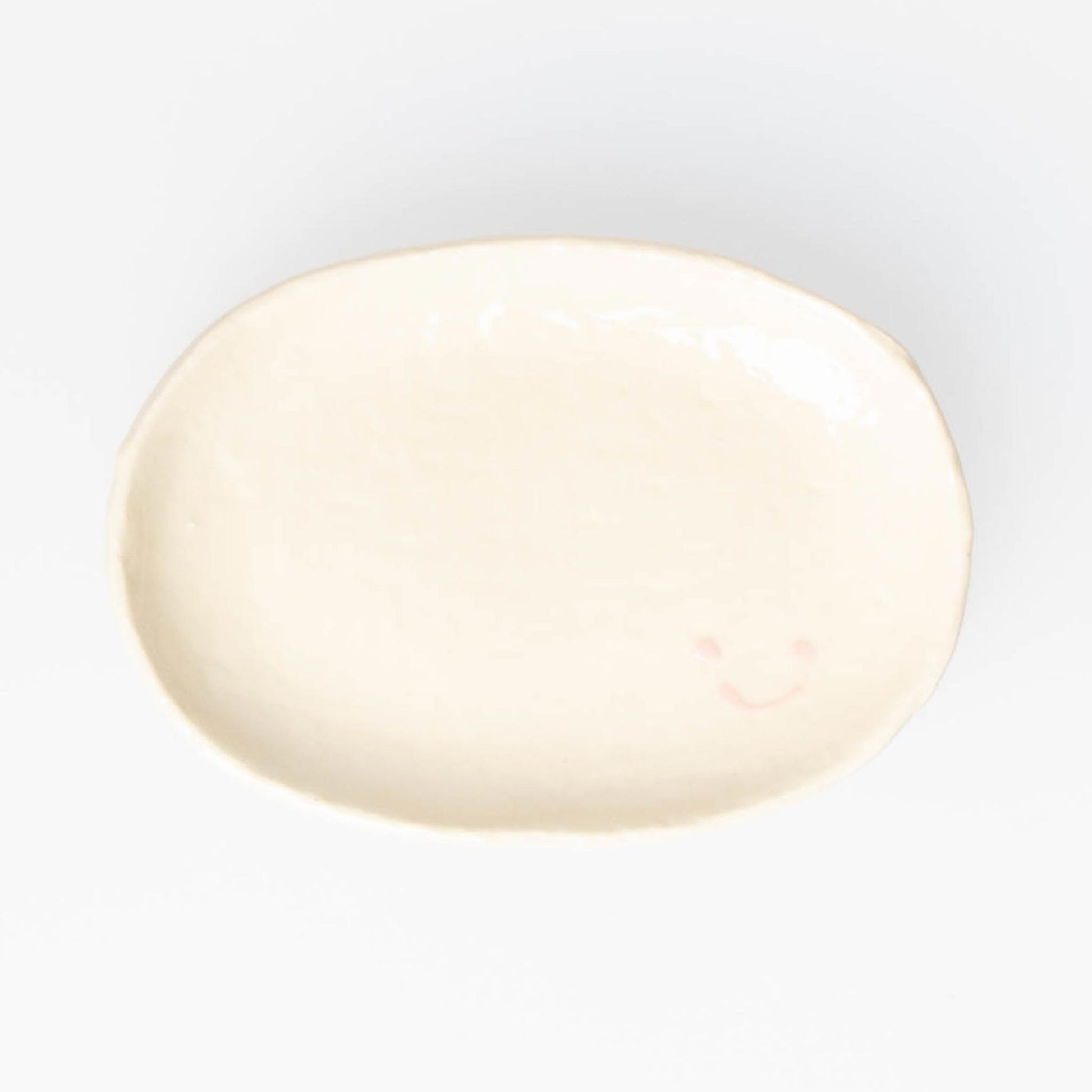 Small Plate  Smile - Pink