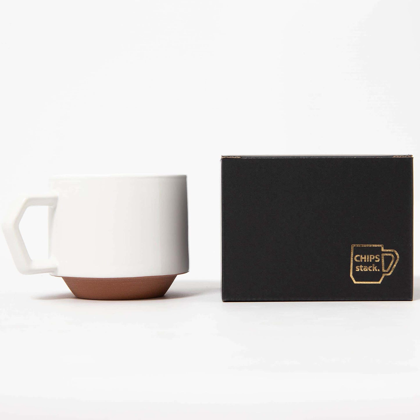CHIPS Stack Mug - Solid White