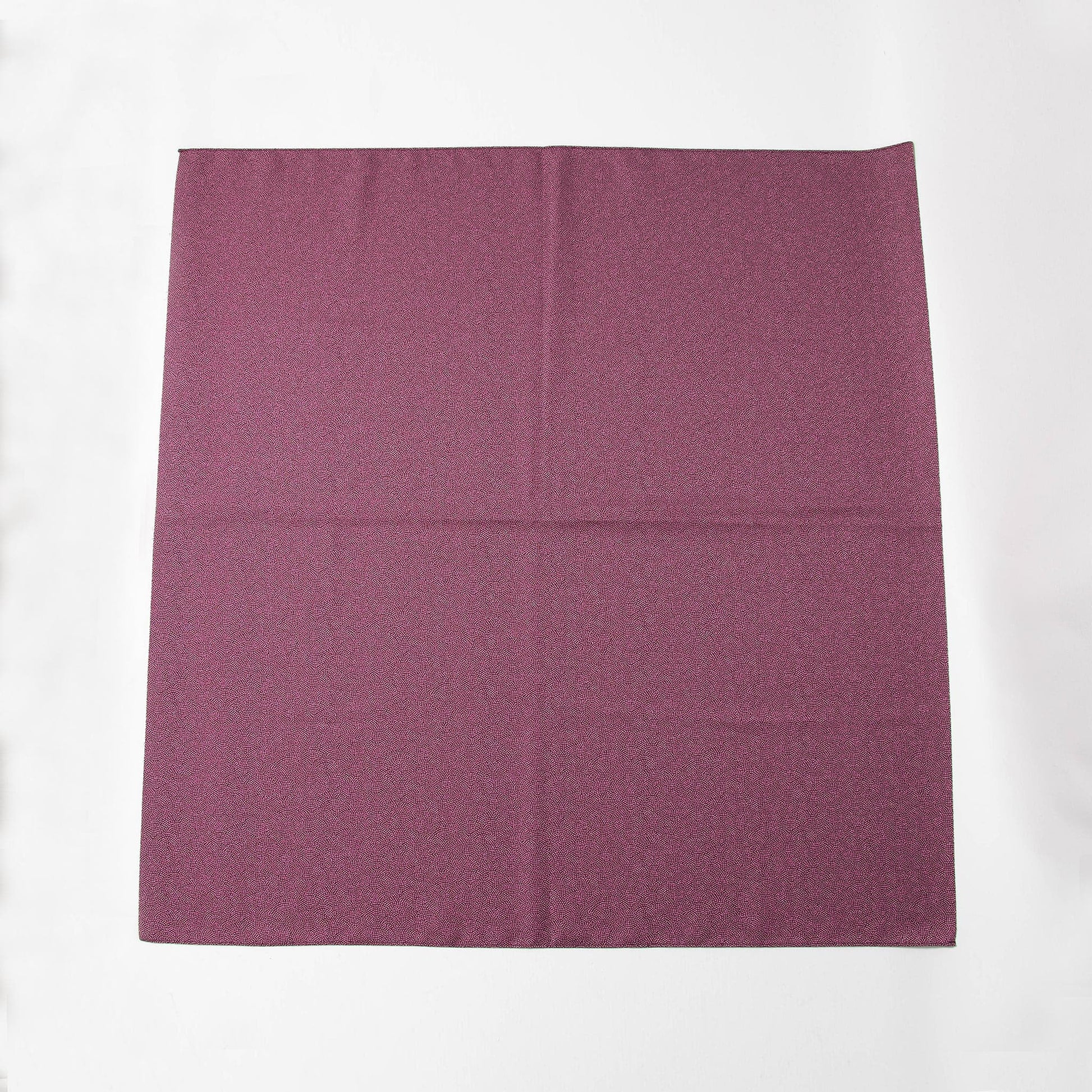 Medium Furoshiki - Amunzen Reversible Sharkskin Pattern / Sakura Purple Green