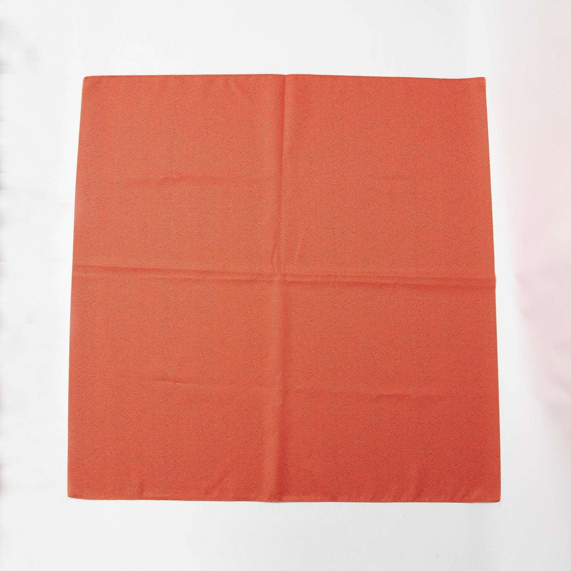 Medium Furoshiki - Amunzen Reversible Sharkskin Pattern / Sakura Red Yellow